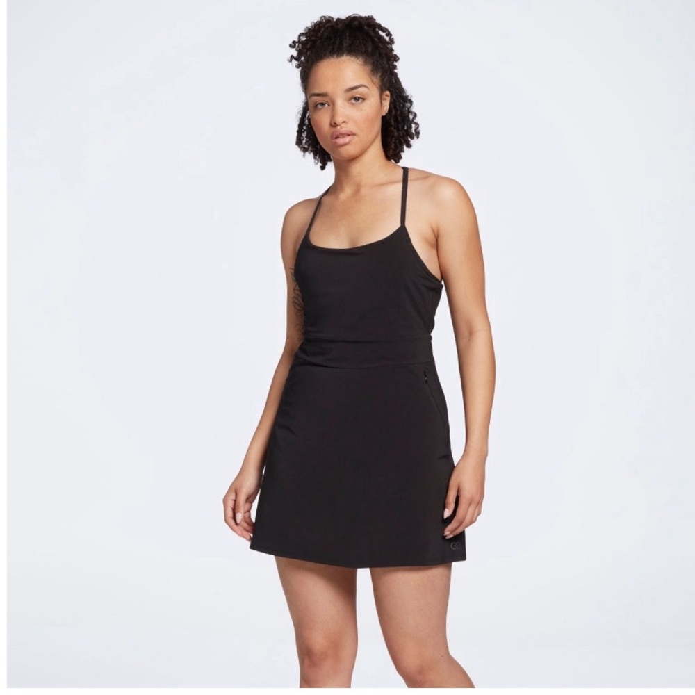 NWT Calia Performance Dress Pure Black